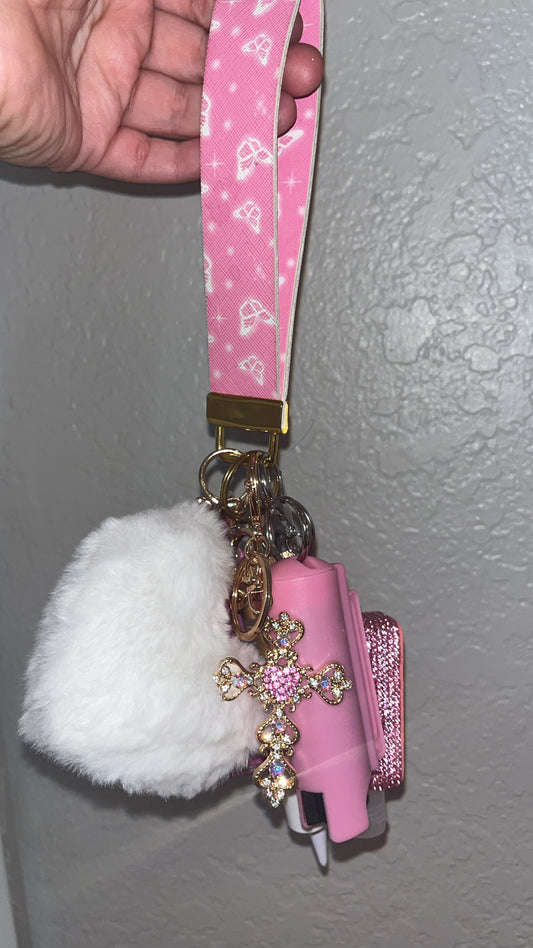 Pink butterfly ( Includes 2 free cans )