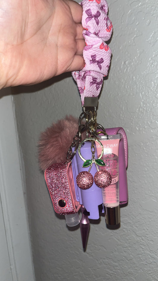 Pink+Purple Cherries+Bows ( includes 2 free cans )